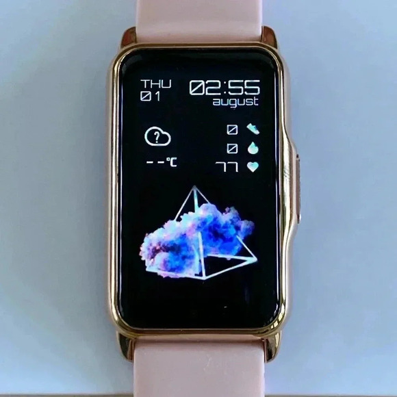 Fitness Watch Waterproof Bluetooth Sleep Heart Rate ECG Pressure Oxygen Like New - Picture 3 of 9